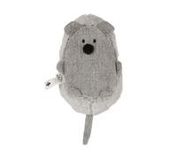 Jouet peluche pour chat coussin de frappe D&D Home Bowie Gris 13x14x33 cm