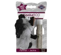 Jouet peluche pour chat D&D Home Farmer Jackie Marron 10,8x17,5x3 cm