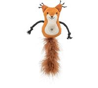 Jouet peluche pour chat Ecureuil Trixie Orange 12x24 cm