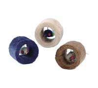 Jouet peluche pour chat en rouleau Nobby Pet Multicolore 7x9 cm