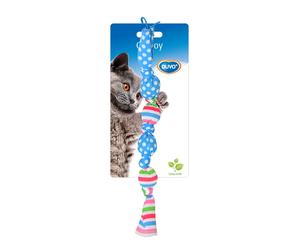 Jouet peluche pour chat farandole Duvoplus Bleu 17x3x3 cm