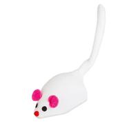 Jouet peluche pour chat gerbille Kerbl (x1) Blanc 7x3,5 cm
