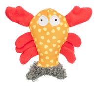 Jouet peluche pour chat homard Trixie Orange 9 cm