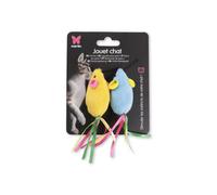 Jouet peluche pour chat Martin Sellier (x2) Multicolore TU