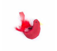 Jouet peluche pour chat poule Martin Sellier Rouge TU