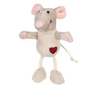 Jouet peluche pour chat souris Trixie Beige TU