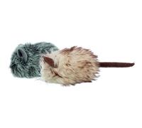 Jouet peluche pour chat souris Trixie Gris TU