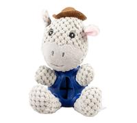 Jouet peluche pour chien âne distributeur en caoutchouc Duvoplus Multicolore 17x11x10 cm