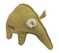 Jouet peluche pour chien chenille Liz D&D Home Jaune 27x18x13 cm