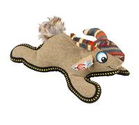 Jouet peluche pour chien chèvre Duvoplus Canvas Marron 27x15x10 cm