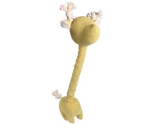 Jouet peluche pour chien D&D Home Chenille George Jaune 20x10x52 cm
