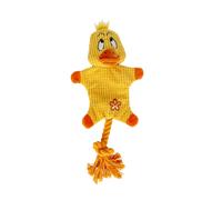 Jouet peluche pour chien Dogman DuckePrassel Jaune L