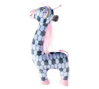 Jouet peluche pour chien Duvoplus Girafe Bleu 32x14x5 cm