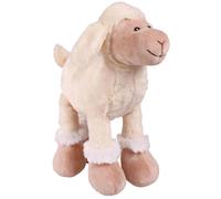 Trixie – Jouet pour chien – Mouton grinçant en peluche douce – Blanc