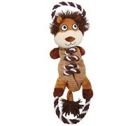 Jouet peluche pour chien Nobby Pet Löwe Marron 47 cm