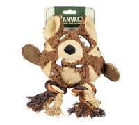 Jouet peluche pour chien tigre Duvoplus Marron 30x20x10 cm