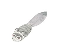 Jouet Peluche Sonore pour Chien "Raton Laveur" 55cm Gris