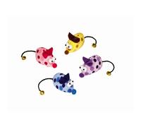 Jouet peluche souris pour chat avec herbe à chat Nobby Pet Multicolore 6,5 cm
