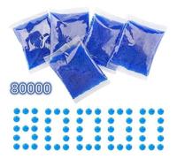 Jouet - Perles d'eau en Gel - Recharge Munitions - 7-8 mm - Compatible avec Splatter Ball Gun