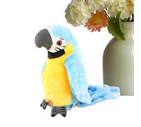 Jouet Perroquet Parlant - Peluche Parlante Enregistreuse et Répétante | Perroquet Éducatif Dansant pour Apprentissage Verbal Jeu Sensoriel Anniversaire Voyage Garderie Extérieure