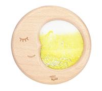 Jouet - PETIT BOUM - PBFSMOON - Lune sensorielle en bois - Brille dans le noir - Suivi oculaire