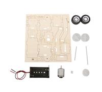 Jouet physique créatif en bois Voiture robot science pour enfants STEM Pédagogie Projet d'apprentissage pratique Oaken Modèle scientifique pour enfants