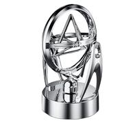 Jouet physique pour adultes, jouet de bureau Perpetuum Motion | Instrument d'apprentissage de modèle d'art cinétique, pendule al-newton alimenté par USB, ornement magnétique pour l'apprentissage