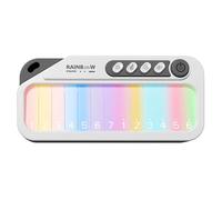 Jouet Piano Musical - Mini Clavier d'apprentissage Lumineux,Piano Miniature Jouet Musical pour | Éducatif Cadeau 3-6 Ans, Garçons et Filles, Voyage, Anniversaire, Fête et Vacances