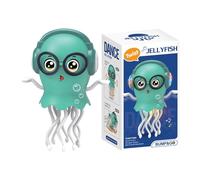 Jouet Pieuvre Électrique - 290 G, Action Rampante Automatique, Forme Interactive Adorable | Robot Musical Dansant | Divertissement Portatif Amusant De Chambre À Coucher De Compagnon De Jeu D'évitement