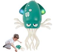 Jouet pieuvre électrique dansant magique, pour bébé, avec lumières LED et musique, Tummy Time Toys, évitement automatique des obstacles, cadeau pour fille, garçon, Noël, anniversaire