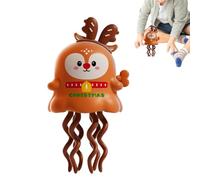 Jouet pieuvre électrique dansant | Pieuvre de Noël à remonter - Jouet de danse électrique interactif pour chambre d'enfant, salon, maternelle, salle de classe, voyage intérieur