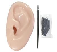 Jouet Pimple Popper avec suintement, drôle d'oreille Pimple Popping Jouet avec Remplissage et pincettes, Stress Relief Set Squeeze Out Gift Popper Game