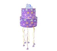 Jouet piñata de fête pour enfants, cadeau, fille, anniversaire, accessoires de décoration de fête, surprise de confettis remplis, facile à utiliser
