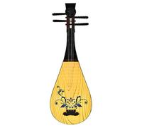 Jouet Pipa à quatre cordes - Instrument de musique de simulation pour , jouets éducatifs pour tout-petits et matériel d'apprentissage pour d'âge préscolaire, sons chinois classiques