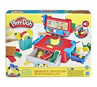 Jouet - Play-Doh - Caisse enregistreuse - 4 pots de pâte - Accessoires variés - À partir de 3 ans
