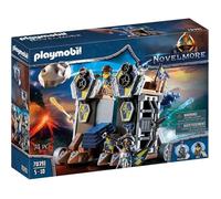 Jouet - PLAYMOBIL - Tour d'attaque mobile Novelmore - Catapulte - 2 chevaliers - 6 ans et plus