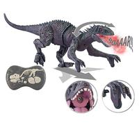 Jouet - Playtastic - Dinosaure télécommandé - Effets sonores - Brume - 2,4 GHz sans fil