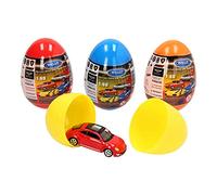 Toi-Toys voiture dans un oeuf surprise 6 cm orange Orange G