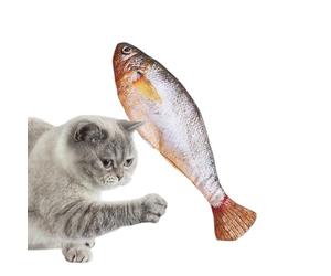 Jouet poisson sautant pour chats - Poisson qui se tortille 150 mAh pour chats, enrichissement électrique automatique interactif pour réduire l'ennuyer, pour jeu intérieur extérieur maison chasse anti