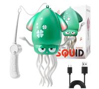 Jouet Poulpe Dansant,Magic Dancing Octopus,Pieuvre Dansante Électrique avec LED Et Musique,Pieuvre Électrique Et Automatique À Esquive,Jouet Musical Calamar Lumineux et Mobile pour Enfants Lutteur