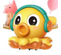 Jouet Poulpe Électrique - Humidificateur Animal Enfant Musical LED, Octopus Veilleuse Portable, Ambiance Douce, Chambre Nursery Table de Chevet Nuit Apaisante