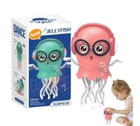 Jouet Poulpe Qui Danse, Méduse Dansante Et Rampante Électrique Pour Bébé, Produit Ludique Interactif, D'éveil Avec Lumière Et Son - Jouet Interactif Pour Garçon Et Fille - Cadeau D'anniversaire