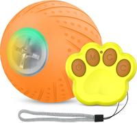 Jouet pour animaux de compagnie Balle télécommandée Deux modes de fonctionnement Conception silencieuse Longue durée de vie de la pile Matériaux de sécurité Évitement automatique des obstacles