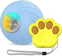 Jouet pour animaux de compagnie Balle télécommandée Deux modes de fonctionnement Conception silencieuse Longue durée de vie de la pile Matériaux de sécurité Évitement automatique des obstacles