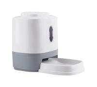 Jouet pour Animaux de Compagnie - Dispensateur de gâterie pour Chiens et Chats de 1,5 L avec Bol d'alimentation Lent intégré | Appuyez pour Dispenser Un entraîneur de Nourriture Intelligente pour Les