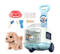 Jouet Pour Animaux De Compagnie En Peluche Électrique, Avec Porte-chiots, 20,5x23x48,5 Cm, Jouet Pour Animaux De Compagnie En Peluche, Personnages En Animale Réalistes, Jouets Éducatifs Pour T