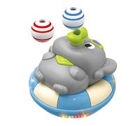 Jouet pour avec lumière, balle de soufflage électrique, jouet électrique pour - Jeu de rotation éducatif avec animal interactif pour l'école maternelle, le salon et la chambre à