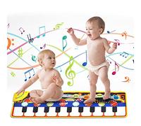 Jouet pour bébé à partir de 1 an - Tapis musical pour enfants à partir de 1 an - Cadeau 1 an - Garçon - Anniversaire fille garçon à partir de 2 3 4 ans - Cadeau de Noël pour fille - Tapis de piano -