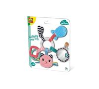 Jouet Pour Bébé - Anneau De Jeu A Activités - Katy Le Chat - Rose - Des 3 Mois