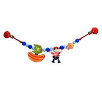 Jouet Pour Bébé Chaîne De Poussette Pirate Avec Bateau LxLxH 490x30x90Mm NEUF